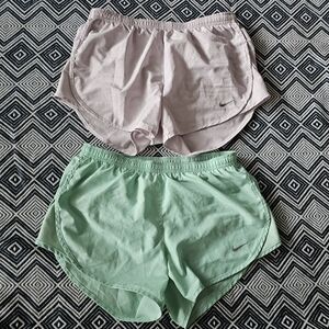 Nike Dri-FIT Shorts Lot of 2 • Women’s XS • Mesh Side Panels • Running/Training